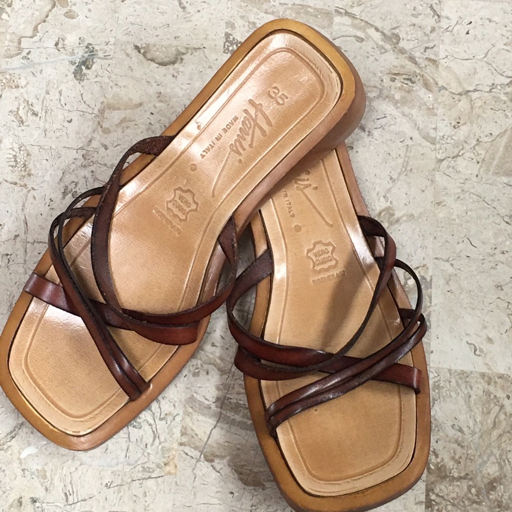 Made In Italy Harris Rigenerato Open Toe Sandal